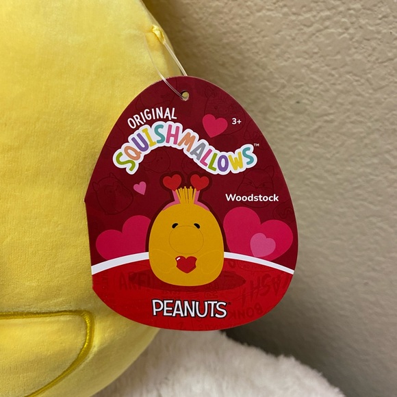 Squishmallow Valentines Bundle 8” - Woodstock and Snoopy - Picture 5 of 8